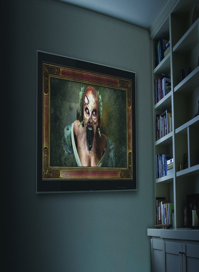قرص DVD للديكورات الرقمية AtmosFX UnLiving Portraits، مثالي لعرض الصور في حفلات الهالوين والعطلات. - Image 3